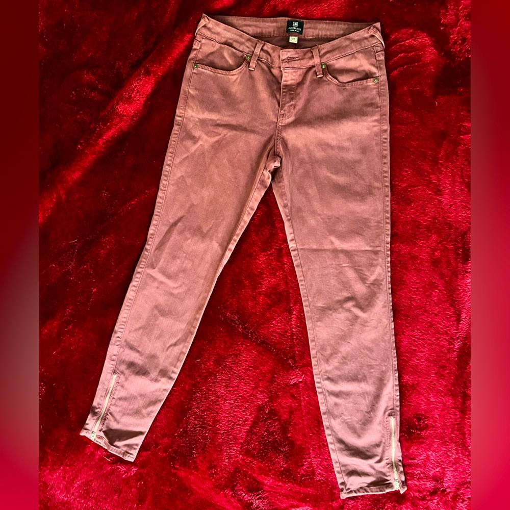 JustBlack Ankle Zipper Jeans